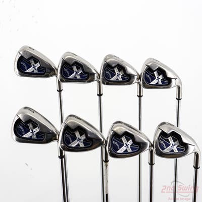 Callaway X-18 Iron Set 3-PW Rifle 6.0 Steel Stiff Right Handed +1"