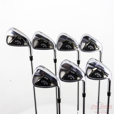 Callaway Apex DCB 21 Iron Set 5-GW True Temper Elevate MPH 95 Steel Stiff Right Handed +1/2"