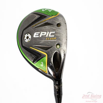 Callaway EPIC Flash Fairway Wood 3 Wood 3W 15° Project X EvenFlow Green 65 Graphite Regular Right Handed 43.25in