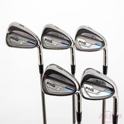 Ping 2015 i Iron Set 6-PW Aerotech SteelFiber i80 Graphite Regular Right Handed Yellow Dot +1 3/4"