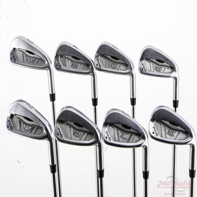 Ping S56 Iron Set 3-PW FST KBS Tour Steel Stiff Right Handed Black Dot +1"