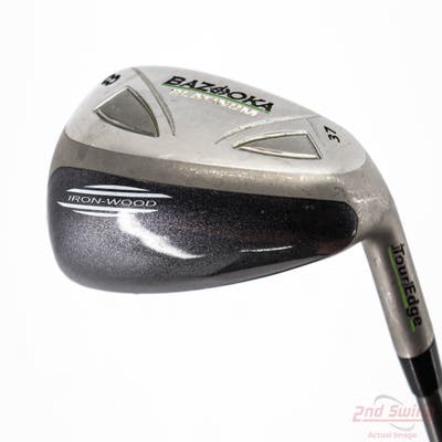 Tour Edge Bazooka Platinum Iron-Wood Single Iron 8 Iron 37° Bazooka Platinum Series Graphite Regular Right Handed 36.75in