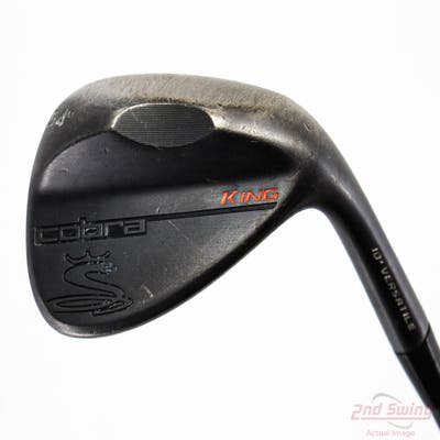 Cobra KING Black Wedge Sand SW 54° 10 Deg Bounce Versatile Stock Steel Shaft Steel Wedge Flex Right Handed 35.5in