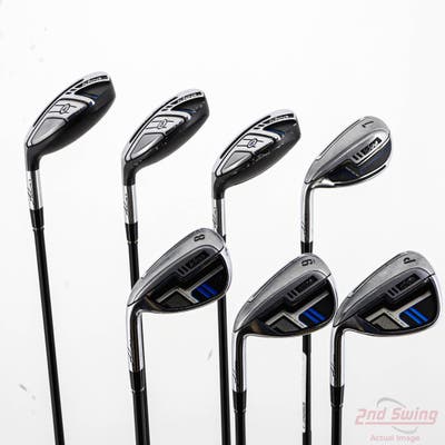 Adams 2014 Idea Iron Set 4-PW Adams Mitsubishi Bassara Eagle Graphite Senior Left Handed +1 1/4"