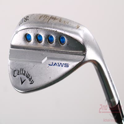 Callaway Jaws MD5 Platinum Chrome Wedge Sand SW 56° 10 Deg Bounce S Grind Dynamic Gold Tour Issue S200 Steel Wedge Flex Right Handed 35.75in