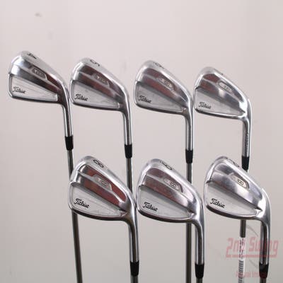 Titleist 2021 T100 Iron Set 4-PW True Temper AMT White S300 Steel Stiff Right Handed 38.5in