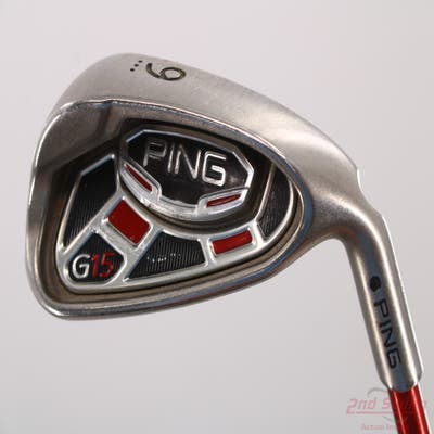 Ping G15 Single Iron 9 Iron Ping TFC 149I Graphite Regular Right Handed Black Dot 36.0in