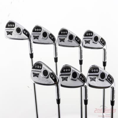 PXG 0311 T GEN5 Chrome Iron Set 4-PW True Temper Dynamic Gold 105 Steel Stiff Right Handed 38.25in