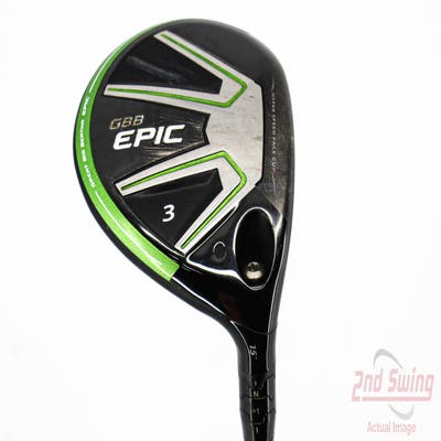 Callaway GBB Epic Fairway Wood 3 Wood 3W 15° Mitsubishi Diamana M+ Green 50 Graphite Regular Right Handed 43.0in