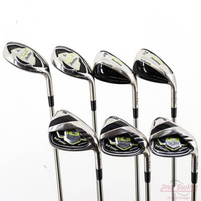 Tour Edge Hot Launch 3 Triple Combo Iron Set 4-PW UST Mamiya HL3 Graphite Senior Right Handed 38.25in