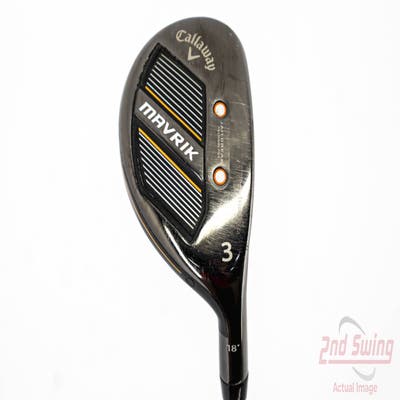 Callaway Mavrik Hybrid 3 Hybrid 18° Project X Catalyst 55 Graphite Senior Right Handed 40.0in