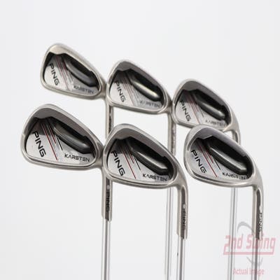 Ping 2014 Karsten Iron Set 6-GW Ping KS 401 Graphite Senior Right Handed White Dot 38.0in