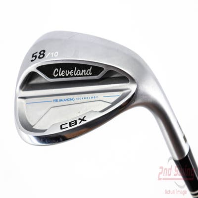 Cleveland CBX Wedge Lob LW 58° 10 Deg Bounce True Temper Dynamic Gold 115 Steel Wedge Flex Right Handed 35.5in