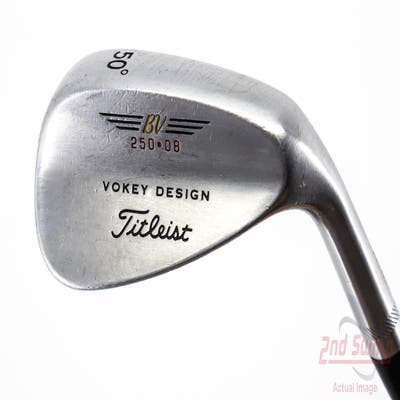 Titleist Vokey Chrome 200 Wedge Gap GW 50° 8 Deg Bounce True Temper Dynamic Gold Steel Wedge Flex Right Handed 35.75in