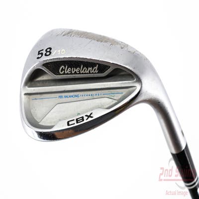 Cleveland CBX Wedge Lob LW 58° 10 Deg Bounce Cleveland ROTEX Wedge Graphite Wedge Flex Right Handed 35.25in