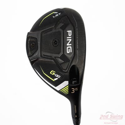 Ping G430 LST Fairway Wood 3 Wood 3W 15° Tour 2.0 Black 75 Graphite Stiff Right Handed 43.0in