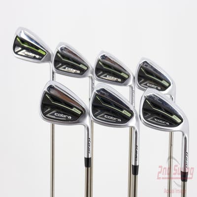 Cobra RAD Speed Iron Set 5-GW UST Mamiya Recoil ESX 460 F3 Graphite Regular Right Handed 38.25in