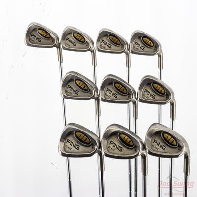 Ping i3 Blade Iron Set 3-LW Ping JZ Steel Stiff Right Handed Maroon Dot 39.0in