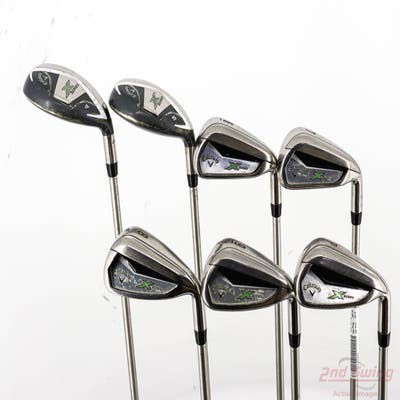 Callaway X Series N415 Iron Set 4H 5H 6-PW Adams Grafalloy Idea 50 Graphite Ladies Right Handed 38.25in