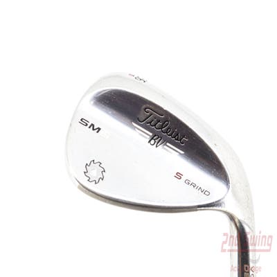 Titleist Vokey SM6 Tour Chrome Wedge Sand SW 56° 10 Deg Bounce S Grind SM6 BV Steel Wedge Flex Right Handed 35.5in