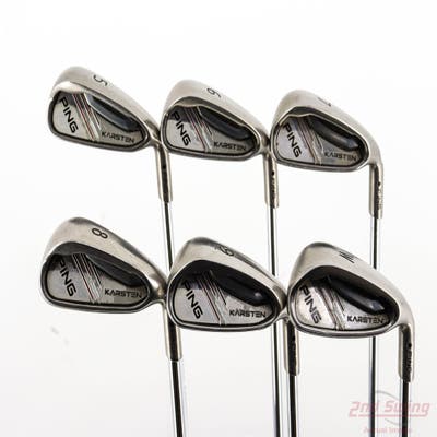 Ping 2014 Karsten Iron Set 5-PW Ping CFS Distance Steel Regular Right Handed Black Dot +1/4"