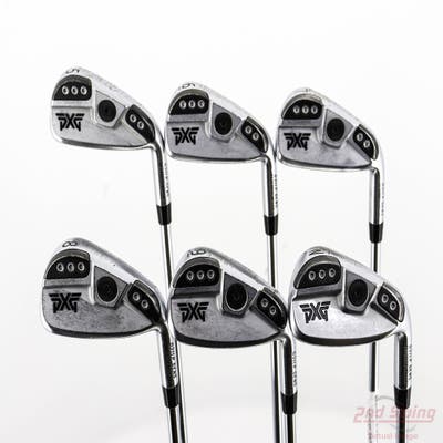 PXG 0311 P GEN5 Chrome Iron Set 5-PW True Temper Elevate Tour Steel Stiff Right Handed +1/2"