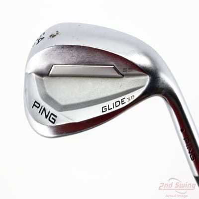 Ping Glide 3.0 Wedge Sand SW 54° 12 Deg Bounce FST KBS Tour 120 Steel Stiff Right Handed Black Dot 35.75in