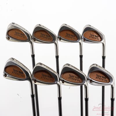 TaylorMade Burner Oversize Iron Set 3-PW TM S-90 Graphite Stiff Right Handed 38.5in