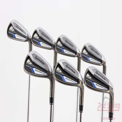 TaylorMade Speedblade Iron Set 4-PW Stock Steel Shaft Steel Regular Right Handed 38.75in