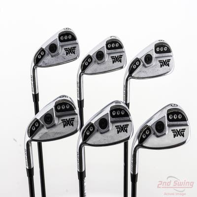 PXG 0311 XP GEN5 Chrome Iron Set 6-GW Mitsubishi MMT 70 Graphite Regular Left Handed 38.0in