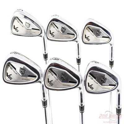 Wilson Staff FG Tour V6 Iron Set 5-PW Dynamic Gold AMT S300 Steel Stiff Right Handed STD