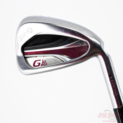 Ping G LE 2 Single Iron 6 Iron Accra I Series Graphite Ladies Right Handed Black Dot 37.25in