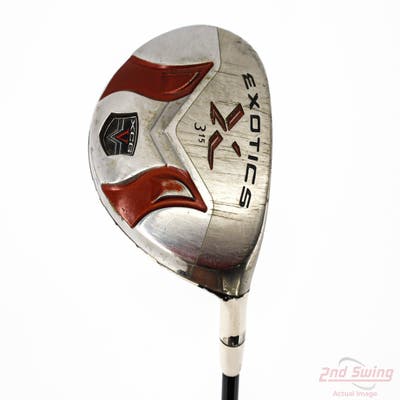 Tour Edge Exotics XCG-V Fairway Wood 3 Wood 3W 15° Stock Graphite Shaft Graphite Stiff Right Handed 46.0in