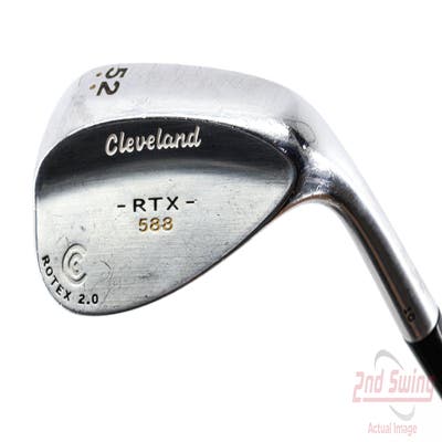 Cleveland 588 RTX 2.0 Tour Satin Wedge Gap GW 52° 10 Deg Bounce True Temper Dynamic Gold Steel Wedge Flex Right Handed 35.5in