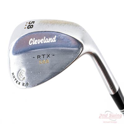 Cleveland 588 RTX 2.0 Tour Satin Wedge Lob LW 58° 12 Deg Bounce True Temper Dynamic Gold Steel Wedge Flex Right Handed 35.5in