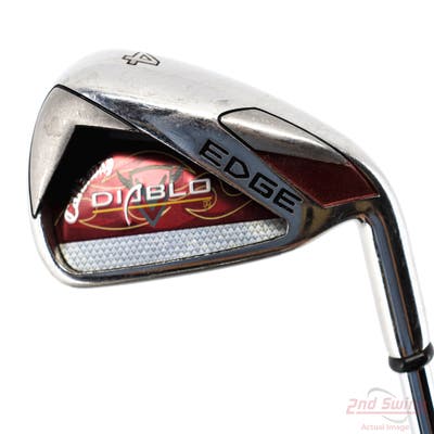 Callaway Diablo Edge Single Iron 4 Iron Callaway Stock Steel Steel Uniflex Right Handed 38.75in