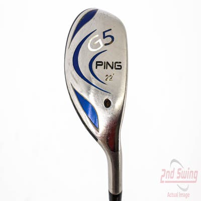 Ping G5 Hybrid 4 Hybrid 22° Aldila NV 85 Hybrid Graphite Stiff Right Handed 39.5in