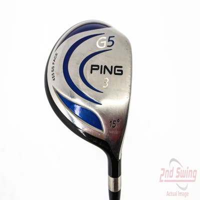 Ping G5 Fairway Wood 3 Wood 3W 15° Ping TFC 100F Graphite Regular Right Handed 42.75in