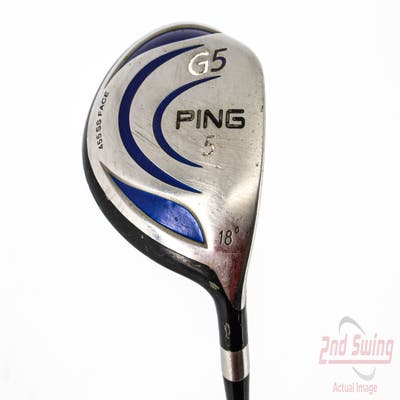 Ping G5 Fairway Wood 5 Wood 5W 18° Ping TFC 100F Graphite Regular Right Handed 42.5in