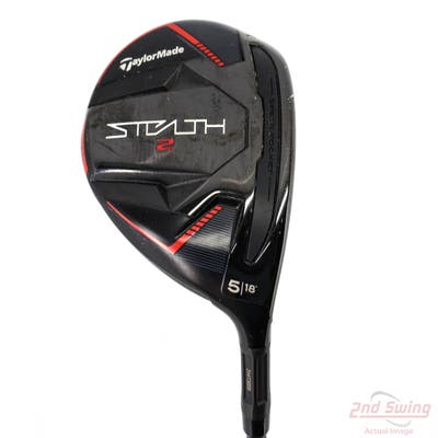 TaylorMade Stealth 2 Fairway Wood 5 Wood 5W 18° Fujikura Ventus Red TR 5 Graphite Senior Right Handed 42.5in