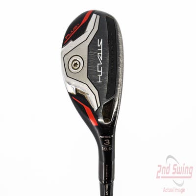 TaylorMade Stealth Plus Rescue Hybrid 3 Hybrid 19.5° PX HZRDUS Smoke Red RDX 80 Graphite Regular Right Handed 40.25in