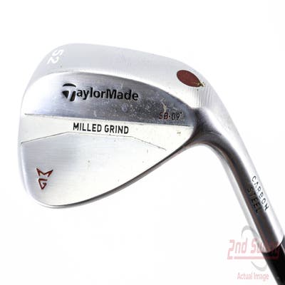 TaylorMade Milled Grind Raw Wedge Gap GW 52° 9 Deg Bounce True Temper Dynamic Gold Steel Wedge Flex Right Handed 35.5in