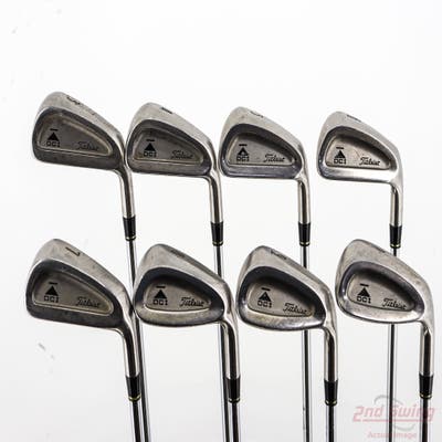 Titleist DCI Black Iron Set 3-PW Stock Steel Shaft Steel Stiff Right Handed +1/2"