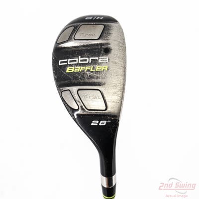 Cobra Baffler T Rail Hybrid 6 Hybrid 28° Cobra Tour AD Baffler Graphite Senior Right Handed 39.25in