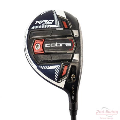 Cobra RAD Speed Fairway Wood 3 Wood 3W 14.5° Fujikura Motore X F3 6 Graphite Regular Right Handed 44.0in