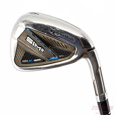 TaylorMade SIM2 MAX Single Iron 6 Iron FST KBS MAX 85 MT Steel Stiff Right Handed 39.0in