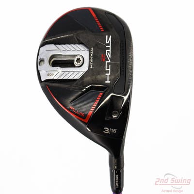 TaylorMade Stealth 2 Plus Fairway Wood 3 Wood 3W 15° Oban Kiyoshi Purple 65 Graphite Regular Right Handed 42.75in