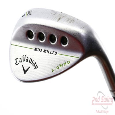 Callaway MD3 Milled Chrome S-Grind Wedge Lob LW 60° 9 Deg Bounce S Grind Project X Rifle 6.5 Steel X-Stiff Right Handed 35.25in