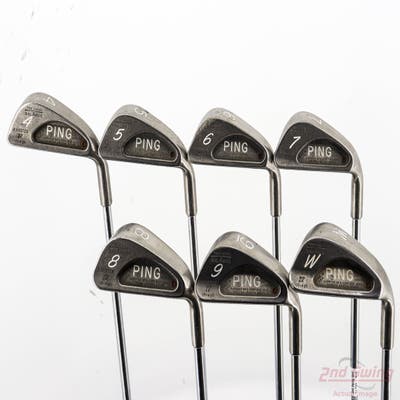 Ping Karsten IV Iron Set 4-PW Stock Steel Shaft Steel Stiff Right Handed Orange Dot 38.0in