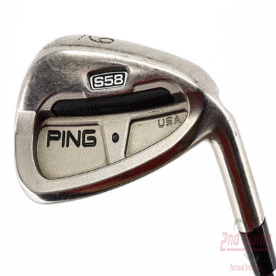 Ping S58 Single Iron 9 Iron Ping Z-Z65 Steel Stiff Right Handed Black Dot 36.0in